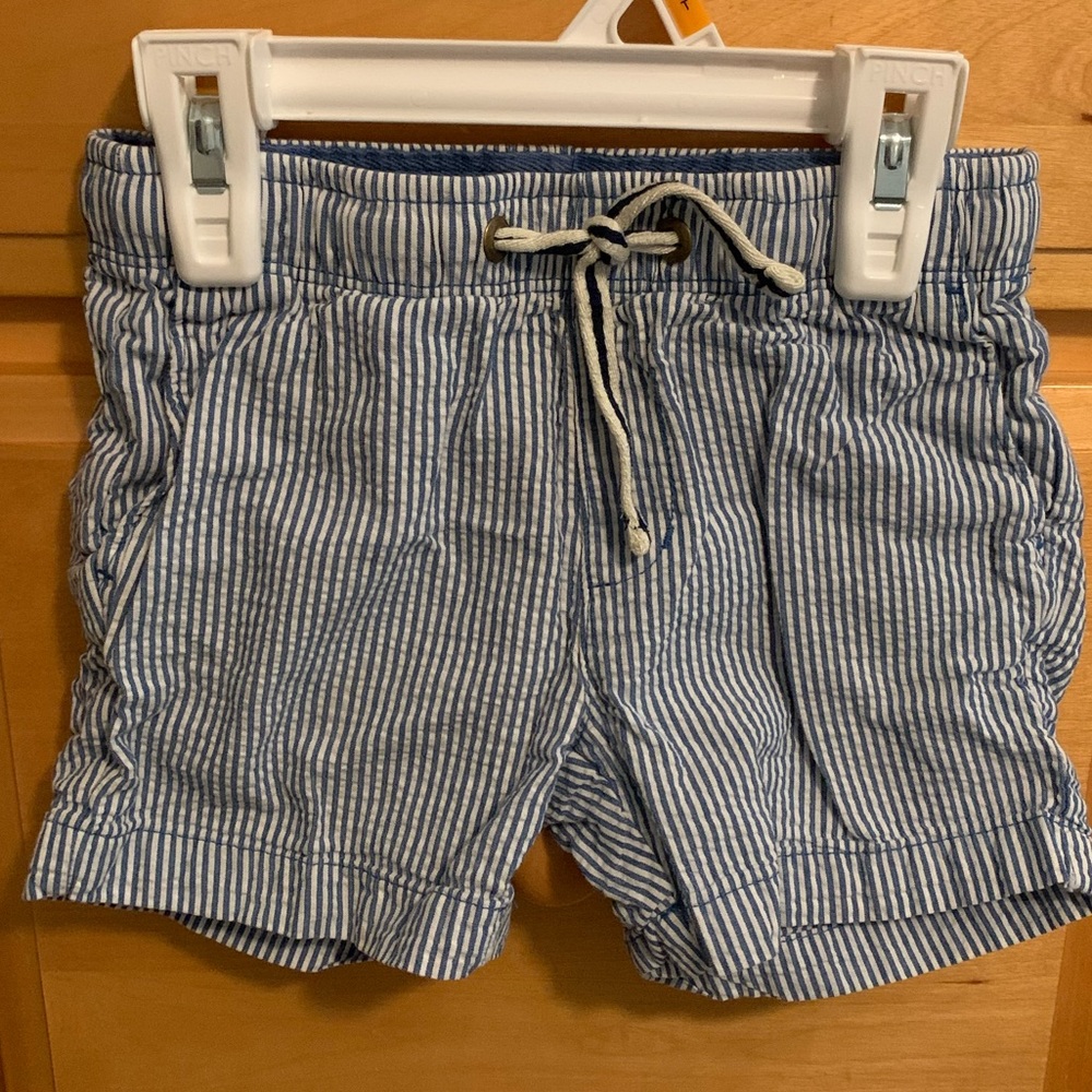 Crown & Ivy, seersucker boys shorts, 3T